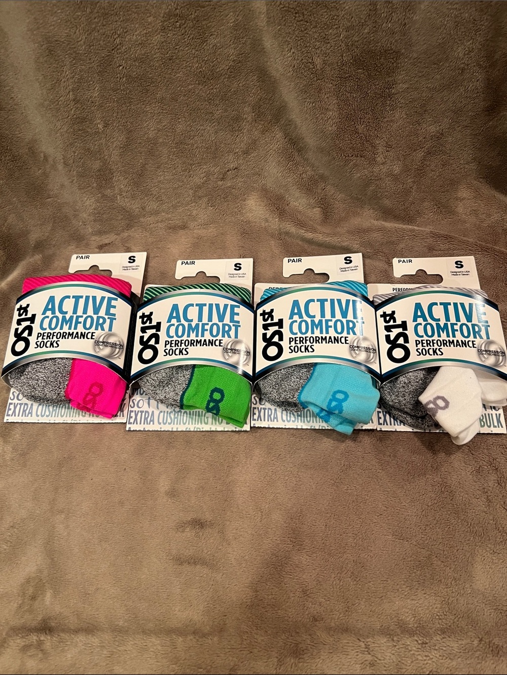 OS1st Active Comfort Performance Socks - (4-Pack)